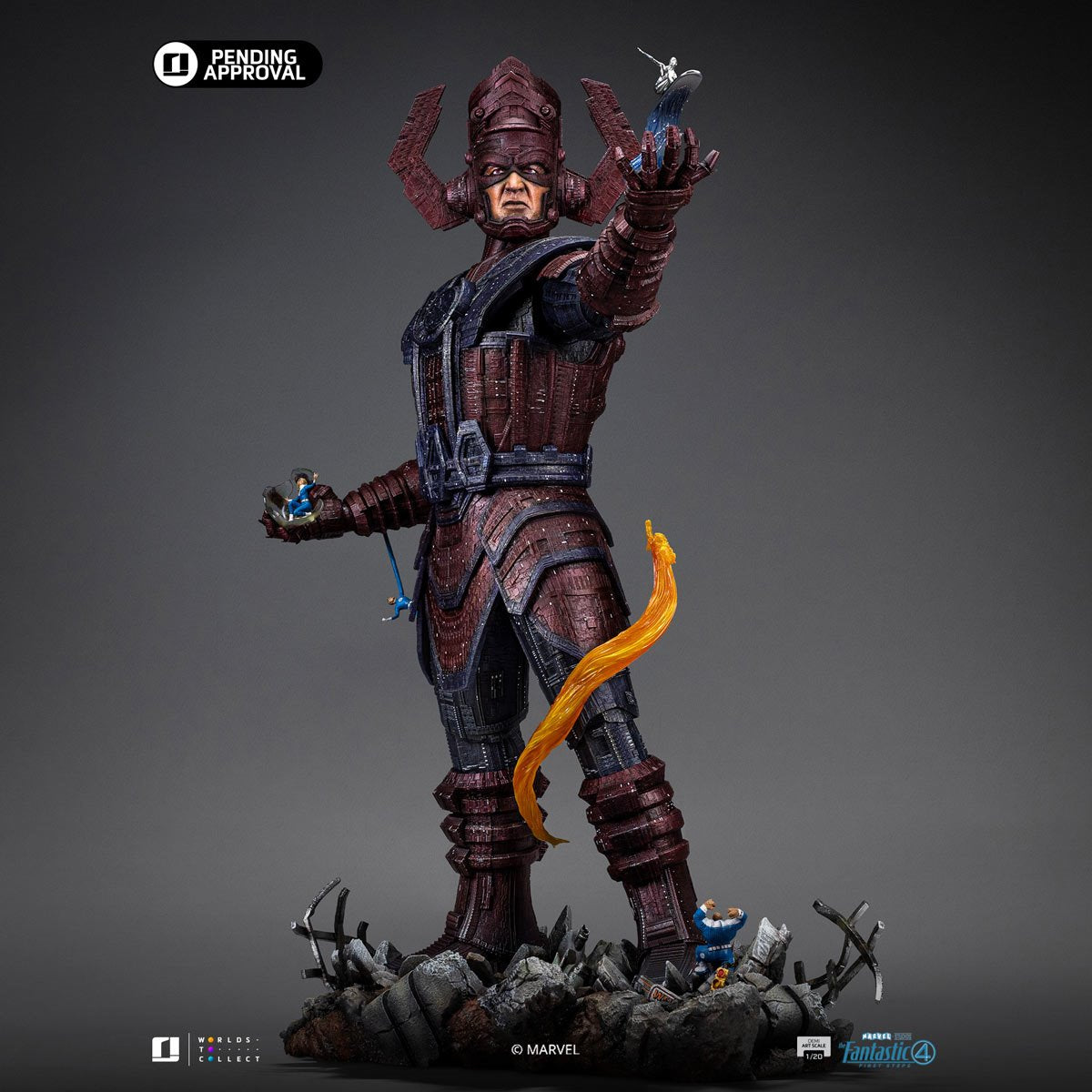 Iron Studios: Fantastic Four Galactus 1:20 Diorama Deluxe Demi Art Scale Limited Edition Statue