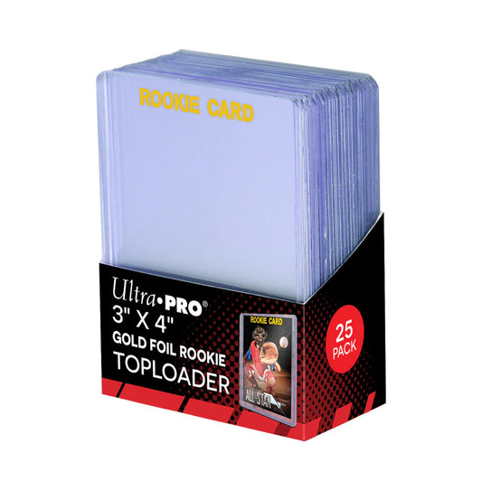 Ultra Pro - Toploaders: 3" X 4" ROOKIE Clear Regular - 25 Count