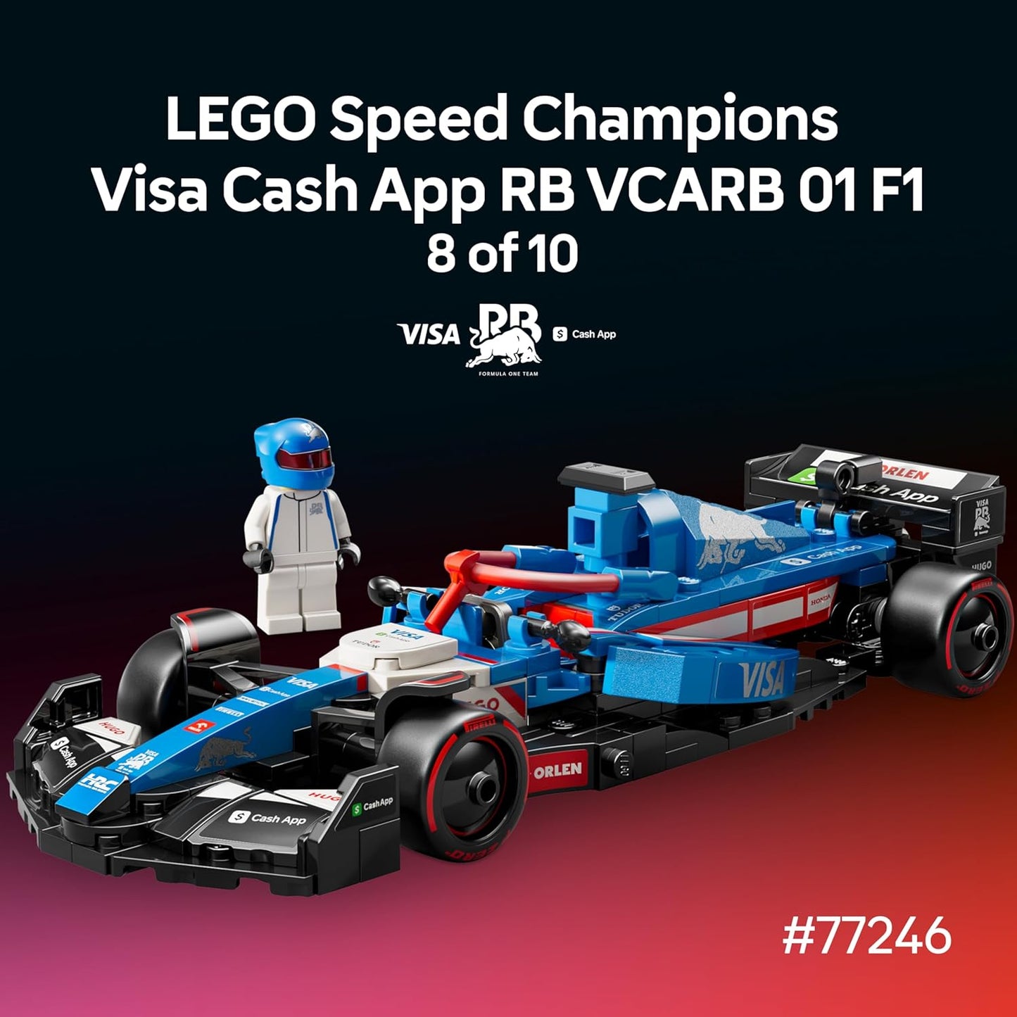 Lego Speed Champions - Ultimate Formula 1 Collector's Pack - Contains 10 F1 Sets - Includes Exclusive Poster #66802