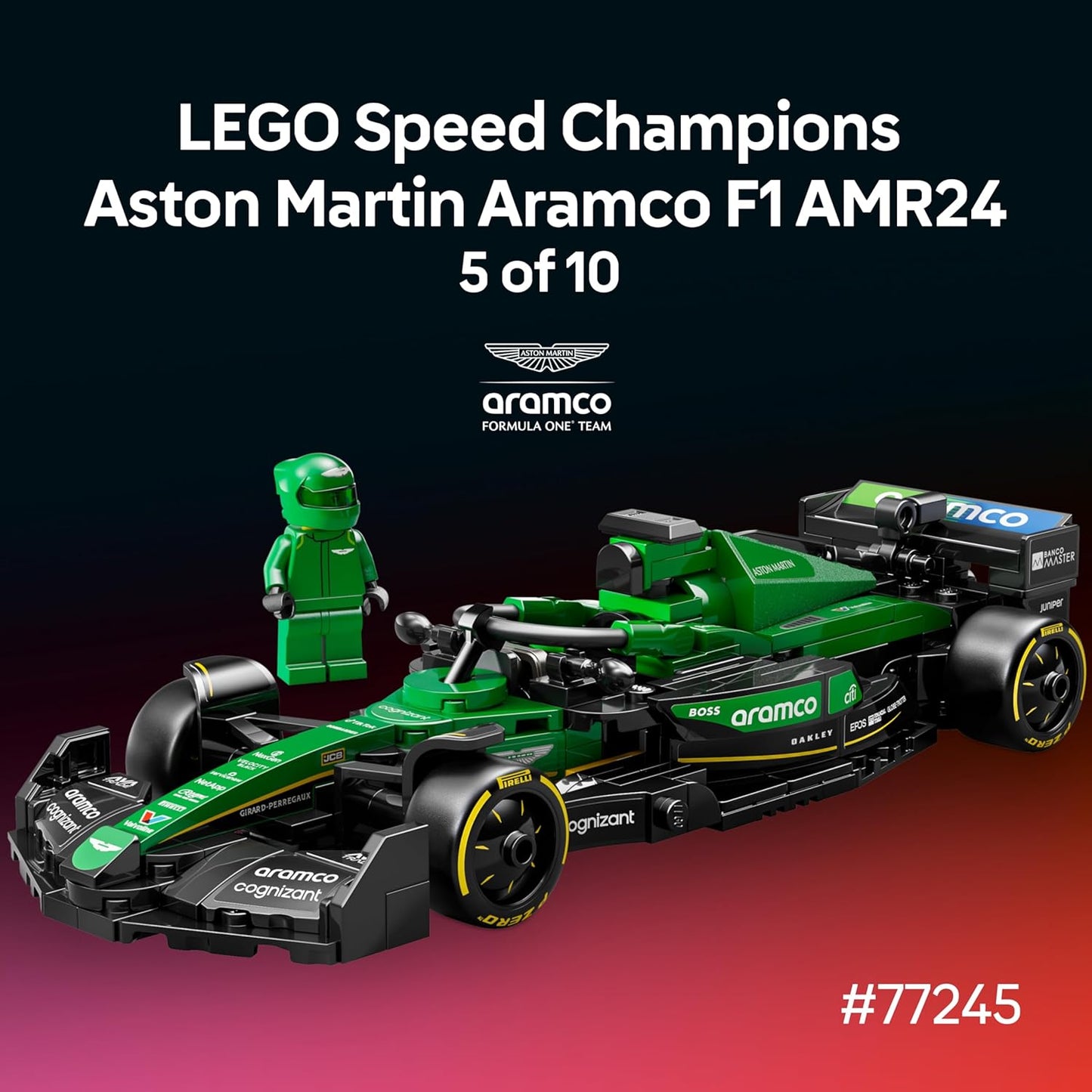 Lego Speed Champions - Ultimate Formula 1 Collector's Pack - Contains 10 F1 Sets - Includes Exclusive Poster #66802