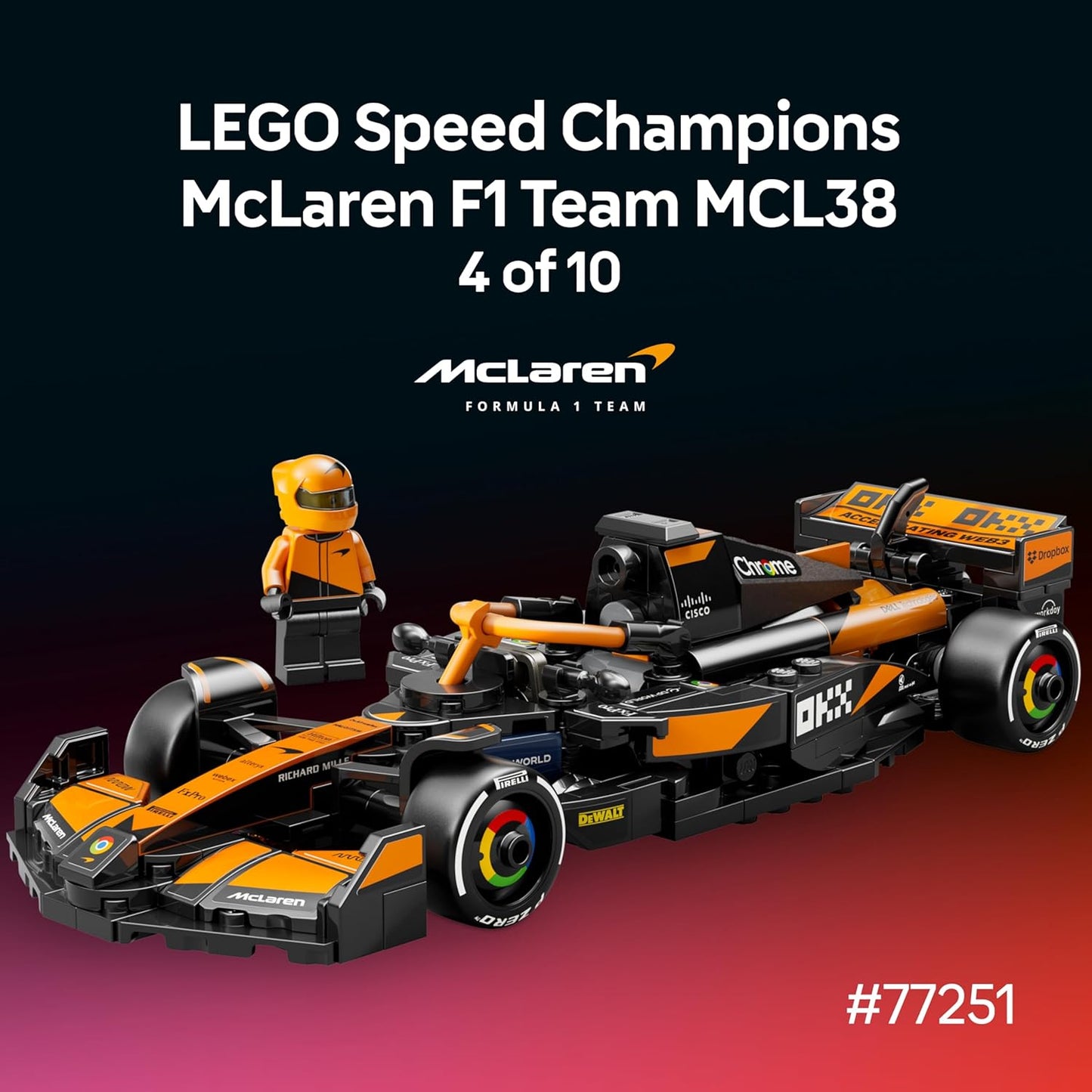 Lego Speed Champions - Ultimate Formula 1 Collector's Pack - Contains 10 F1 Sets - Includes Exclusive Poster #66802