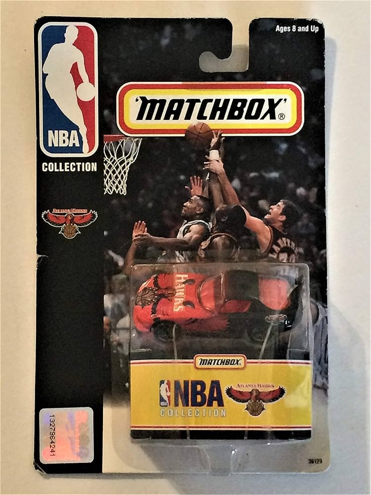 1998 Matchbox - NBA Collection - Atlanta Hawks - 1/64 Scale