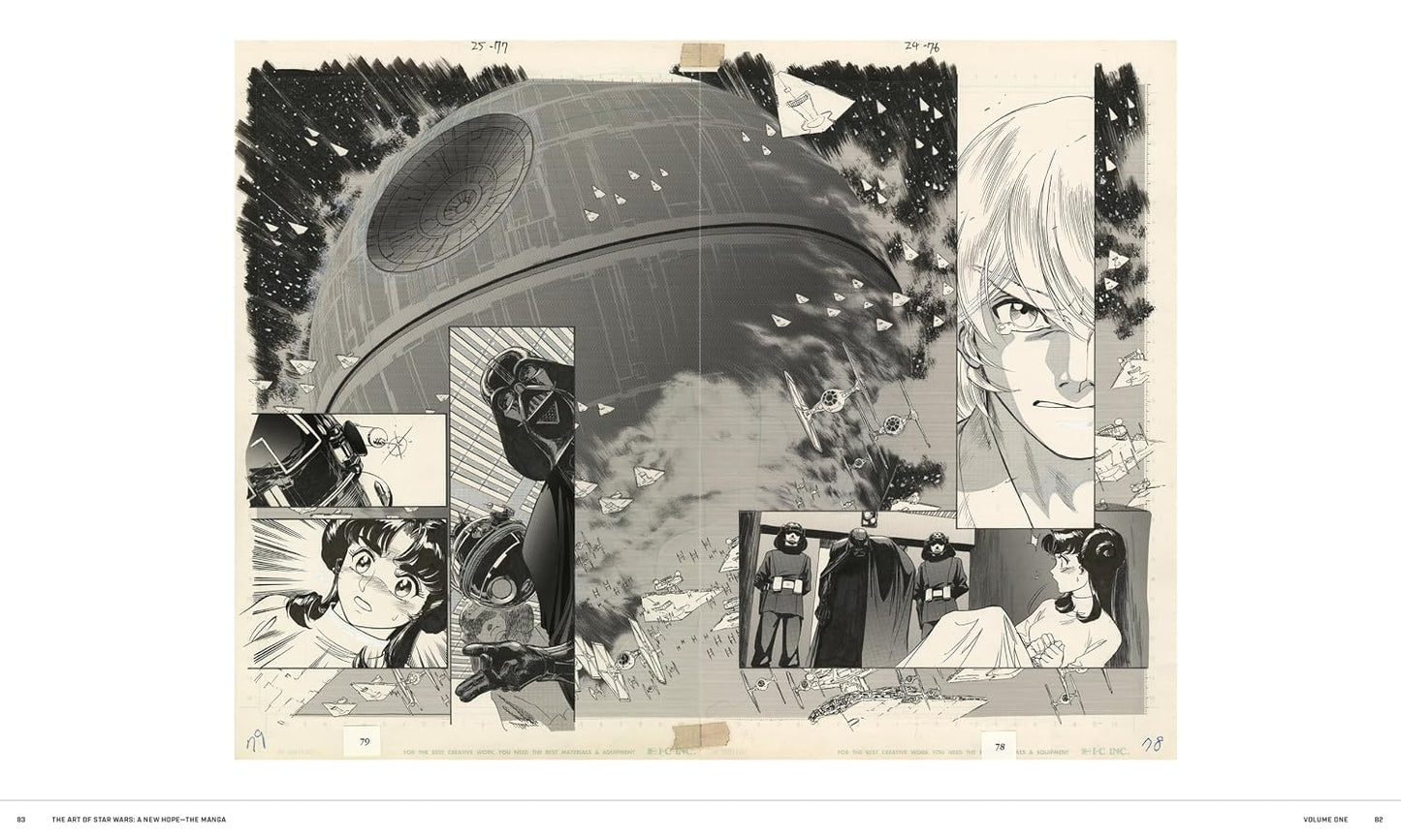 The Art of Star Wars: A New Hope - The Manga Volume 1 & Volume 2 Set -  English Edition - Hisao Tamaki