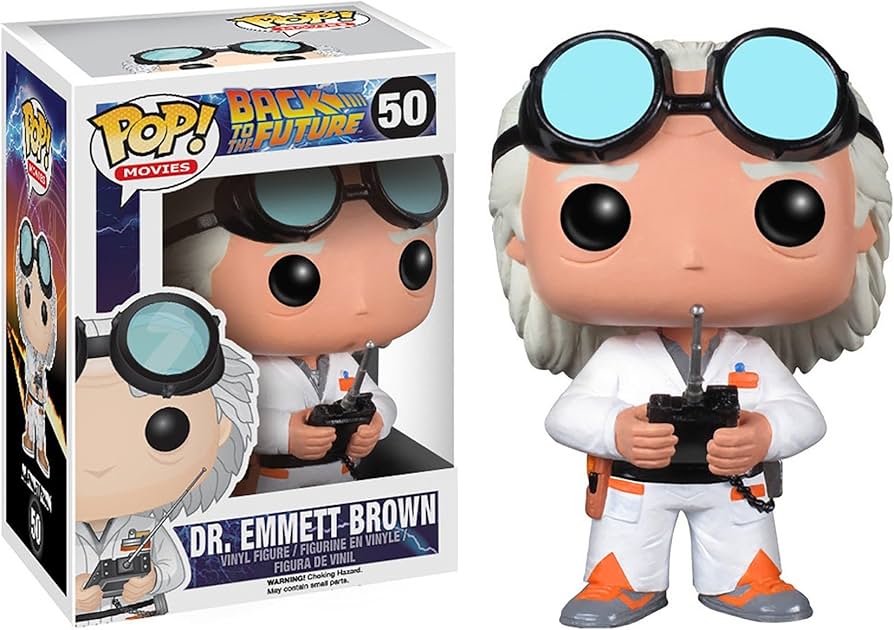 Back to the Future Doc Brown Funko Pop! Vinyl Figure #50