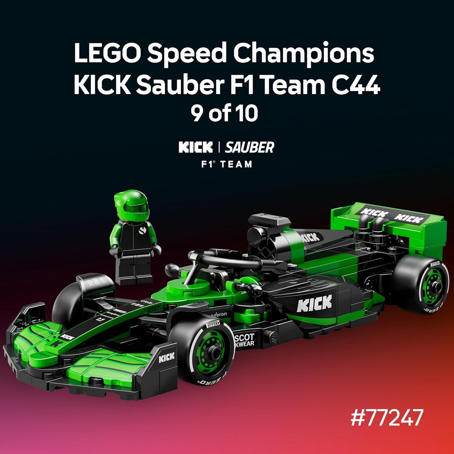 Lego Speed Champions - Ultimate Formula 1 Collector's Pack - Contains 10 F1 Sets - Includes Exclusive Poster #66802