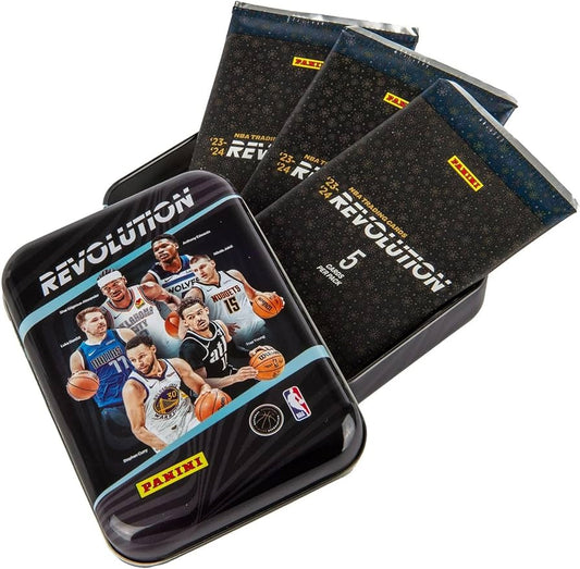 2023-24 Panini Revolution Basketball Trading Cards Tin