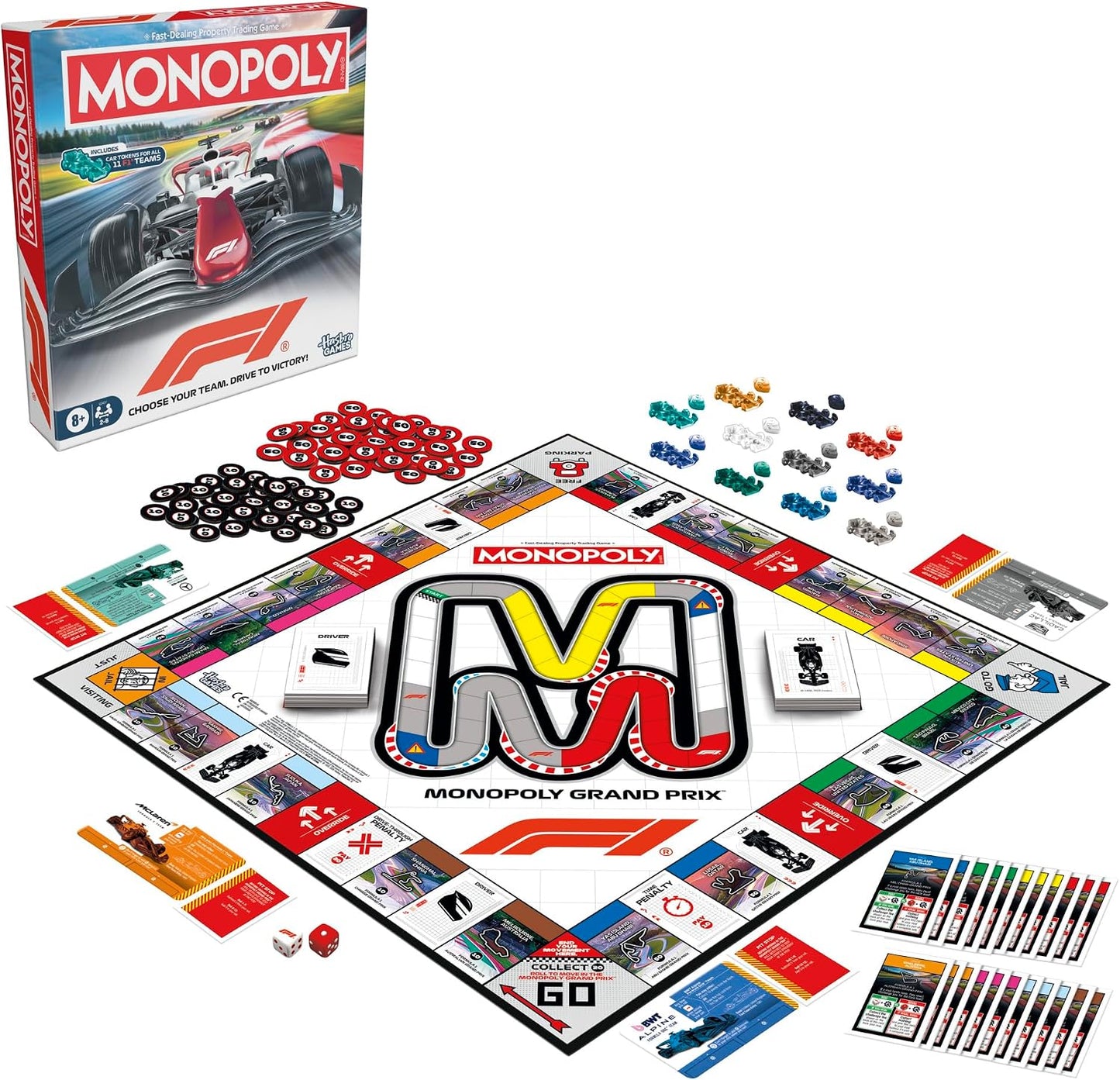 Monopoly F1 - Formula 1 Edition Board Game