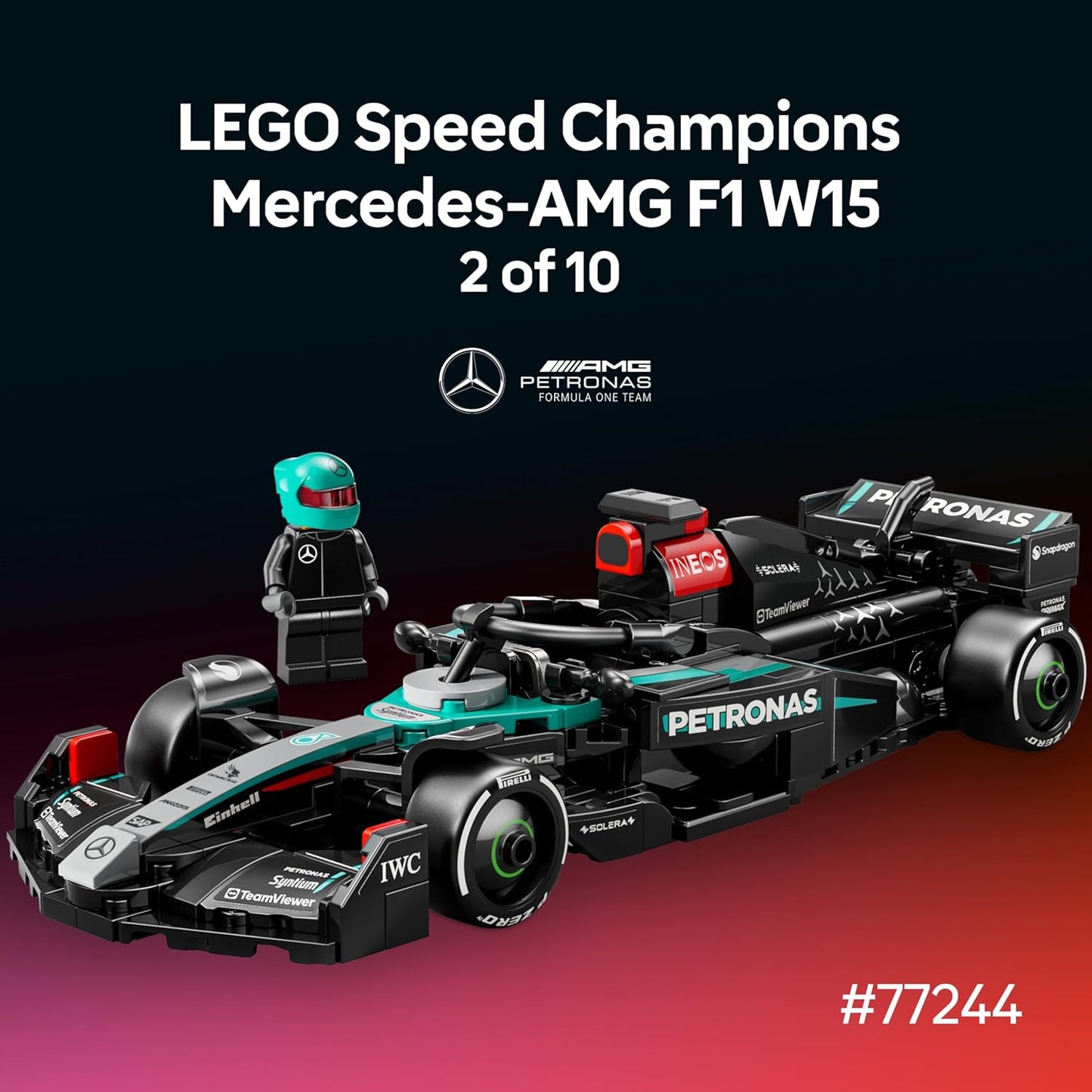 Lego Speed Champions - Ultimate Formula 1 Collector's Pack - Contains 10 F1 Sets - Includes Exclusive Poster #66802