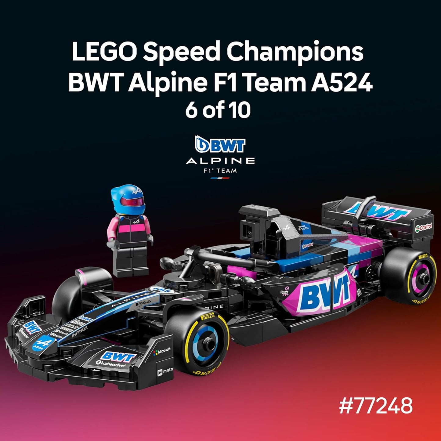 Lego Speed Champions - Ultimate Formula 1 Collector's Pack - Contains 10 F1 Sets - Includes Exclusive Poster #66802