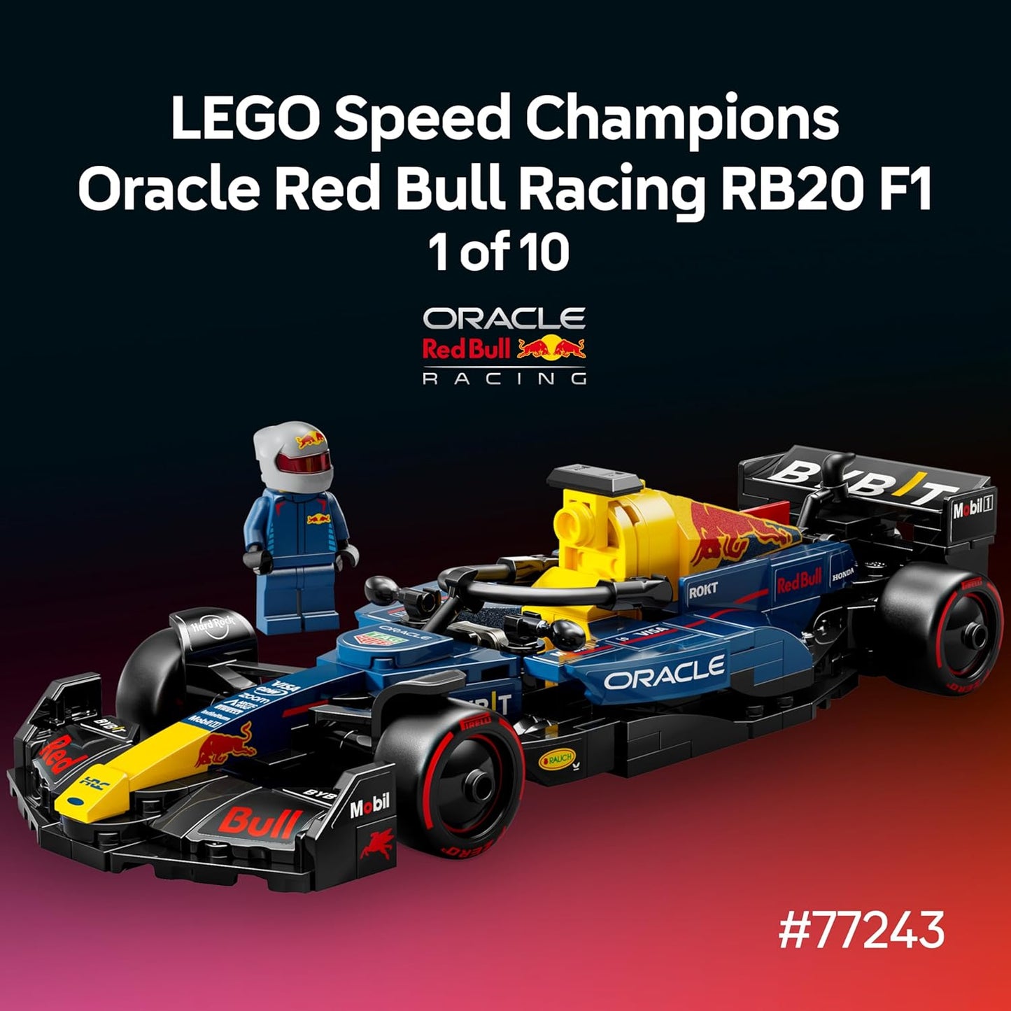 Lego Speed Champions - Ultimate Formula 1 Collector's Pack - Contains 10 F1 Sets - Includes Exclusive Poster #66802