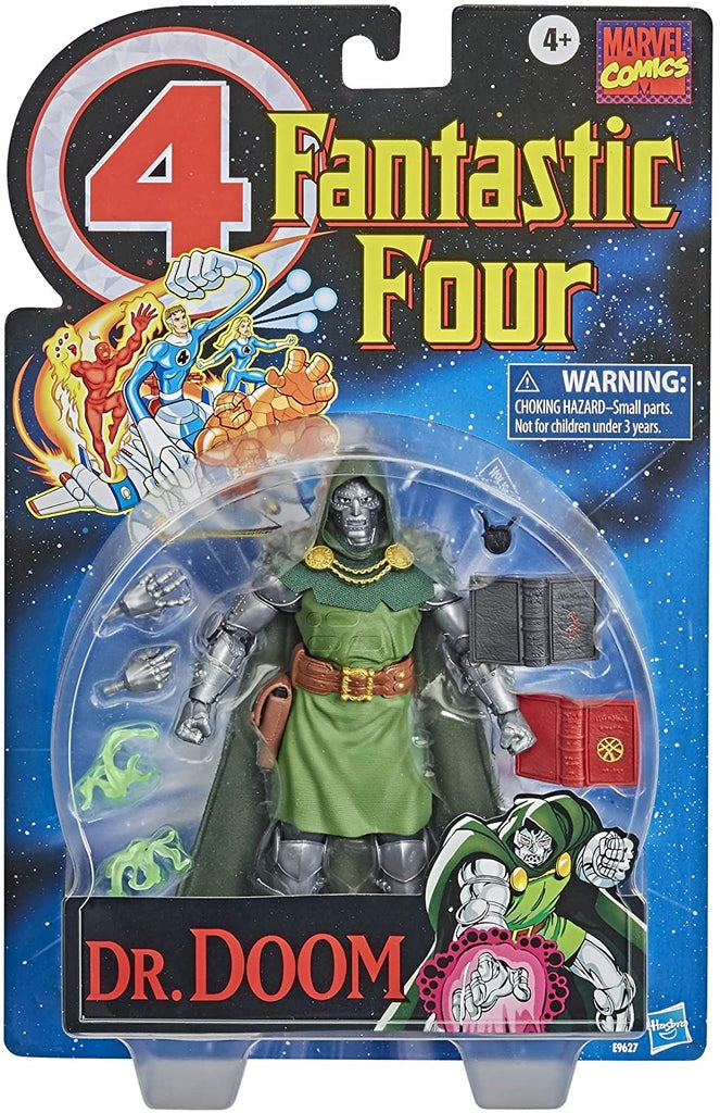 Marvel Legends Vintage Series  - DR. Doom & Fantastic Four - 6 Set