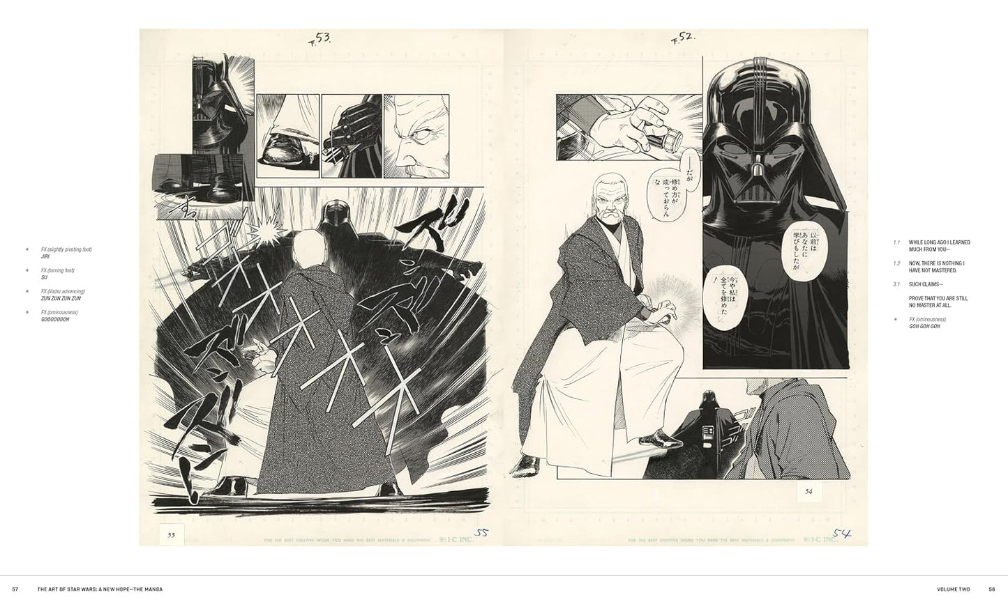 The Art of Star Wars: A New Hope - The Manga Volume 1 & Volume 2 Set -  English Edition - Hisao Tamaki