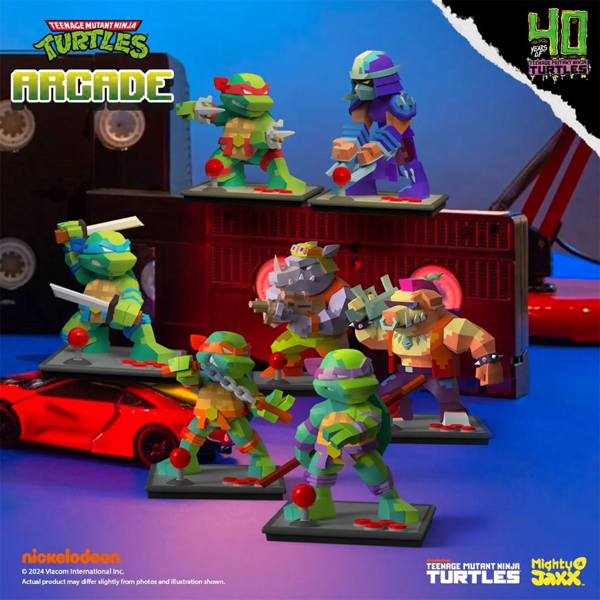 Teenage Mutant Ninja Turtles Arcade Series 1 Mini-Figure - SEALED CASE of 6