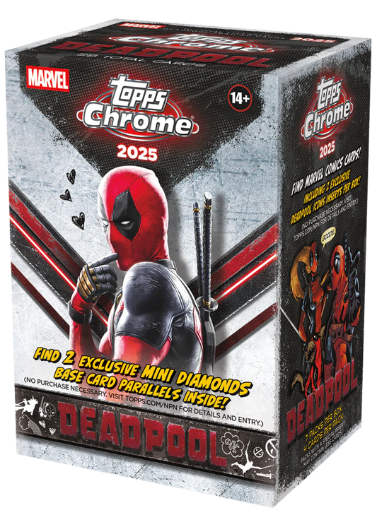 2025 Topps Deadpool Chrome Value Box