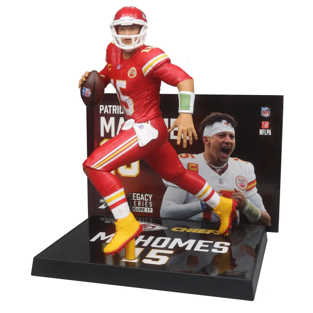 McFarlane NFL 2024 - Patrick Mahomes RED CHASE LIMITED EDITION 7-Inch Figure - Wave 2 Kansas City Chiefs