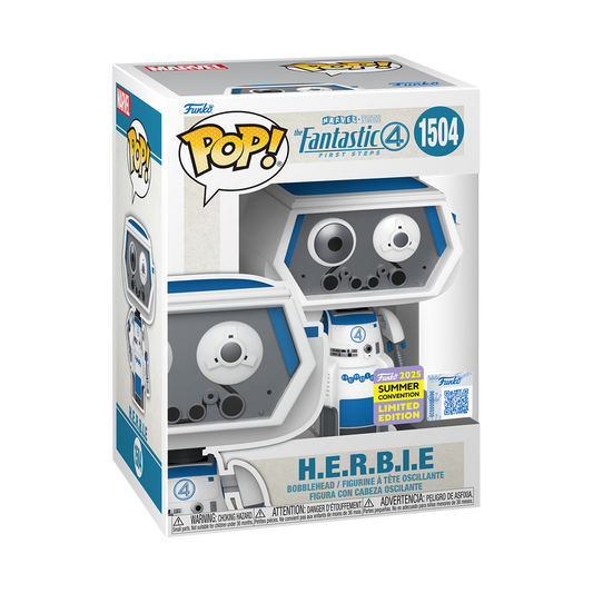 Funko Pop! SDCC 2025 Exclusive - Fantastic Four- H.E.R.B.I.E. - #1504