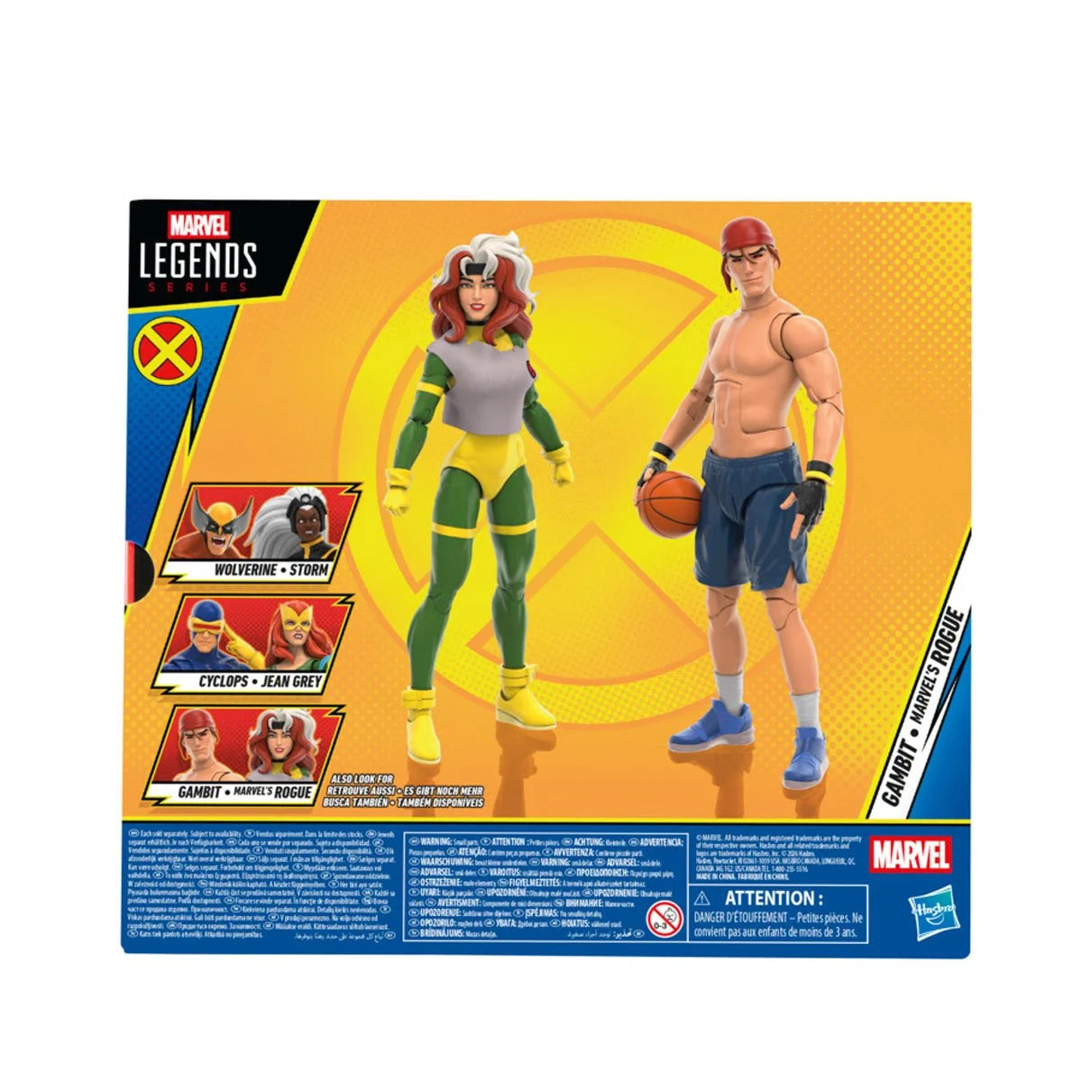 Marvel Legends - X-Men 97 Gambit and Rogue 6-Inch Action Figures (PRE-ORDER JAN 2026)