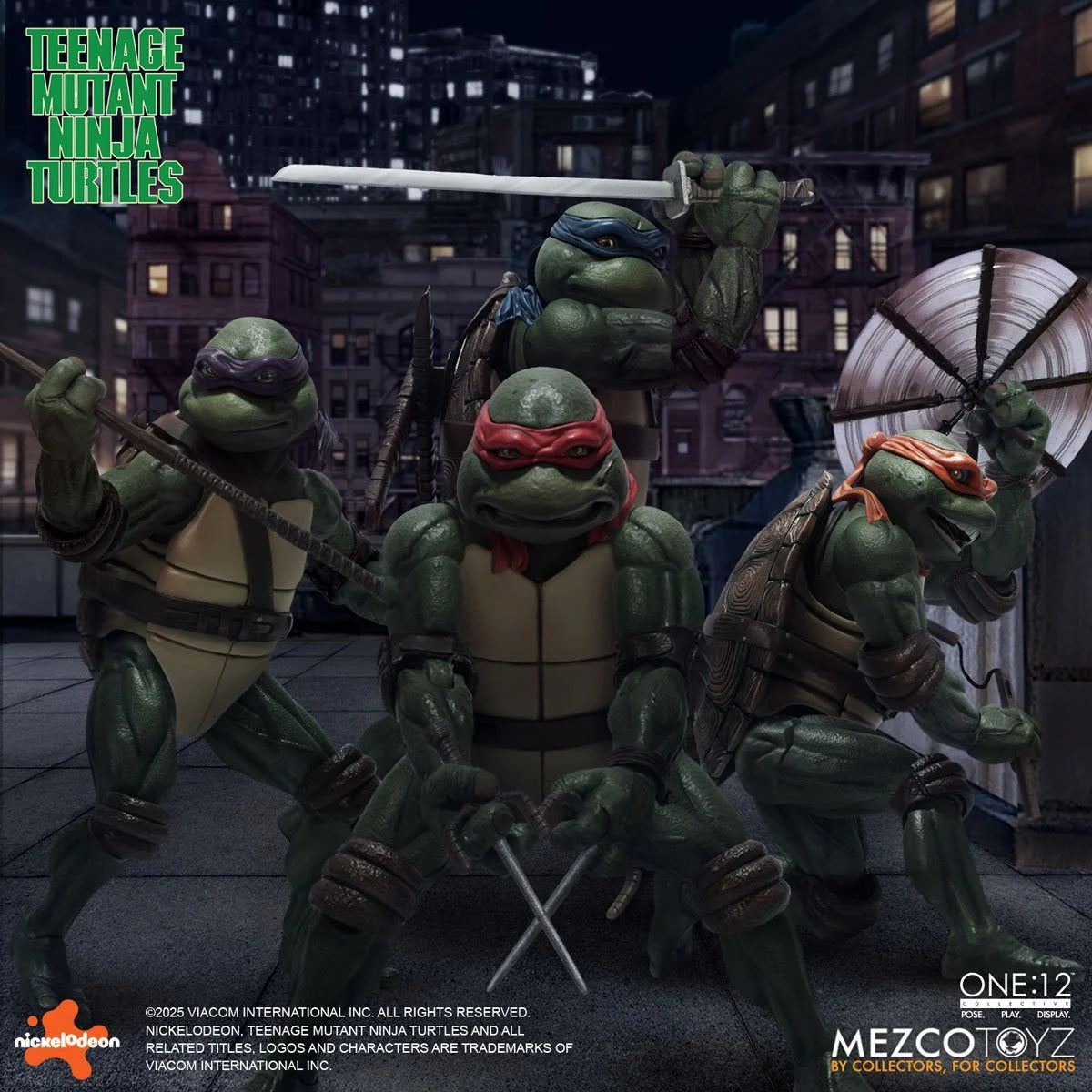 Teenage Mutant Ninja Turtles (1990 Movie) Deluxe Edition One:12 Collective Boxed Set - Mezco Toys  (PRE-ORDER JULY 2026)