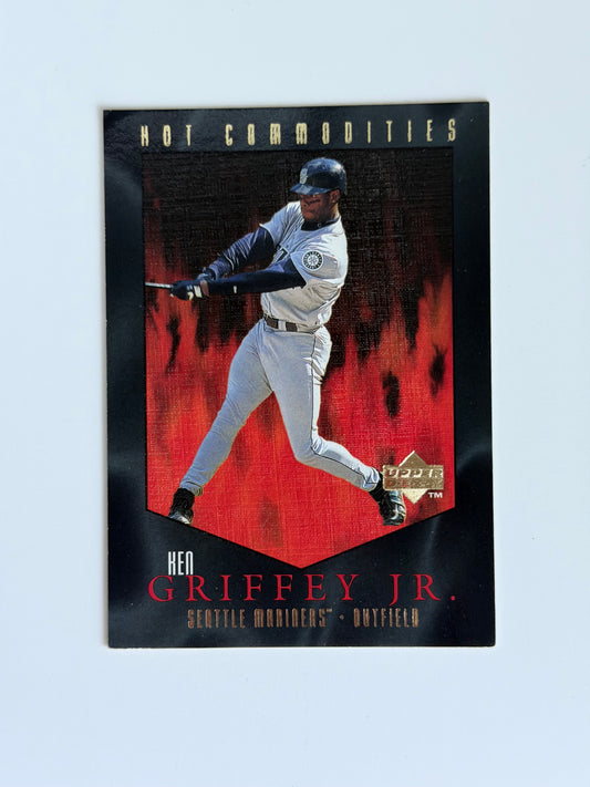 1997 Upper Deck Upper Deck Series 2 — Hot Commodities - Ken Griffey Jr. - #HC5 - Raw Ungraded Card