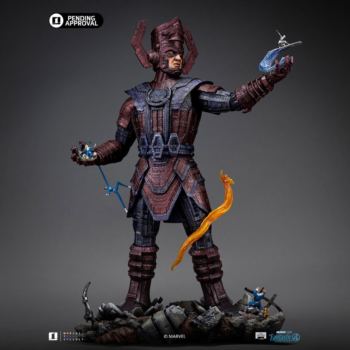 Iron Studios: Fantastic Four Galactus 1:20 Diorama Deluxe Demi Art Scale Limited Edition Statue