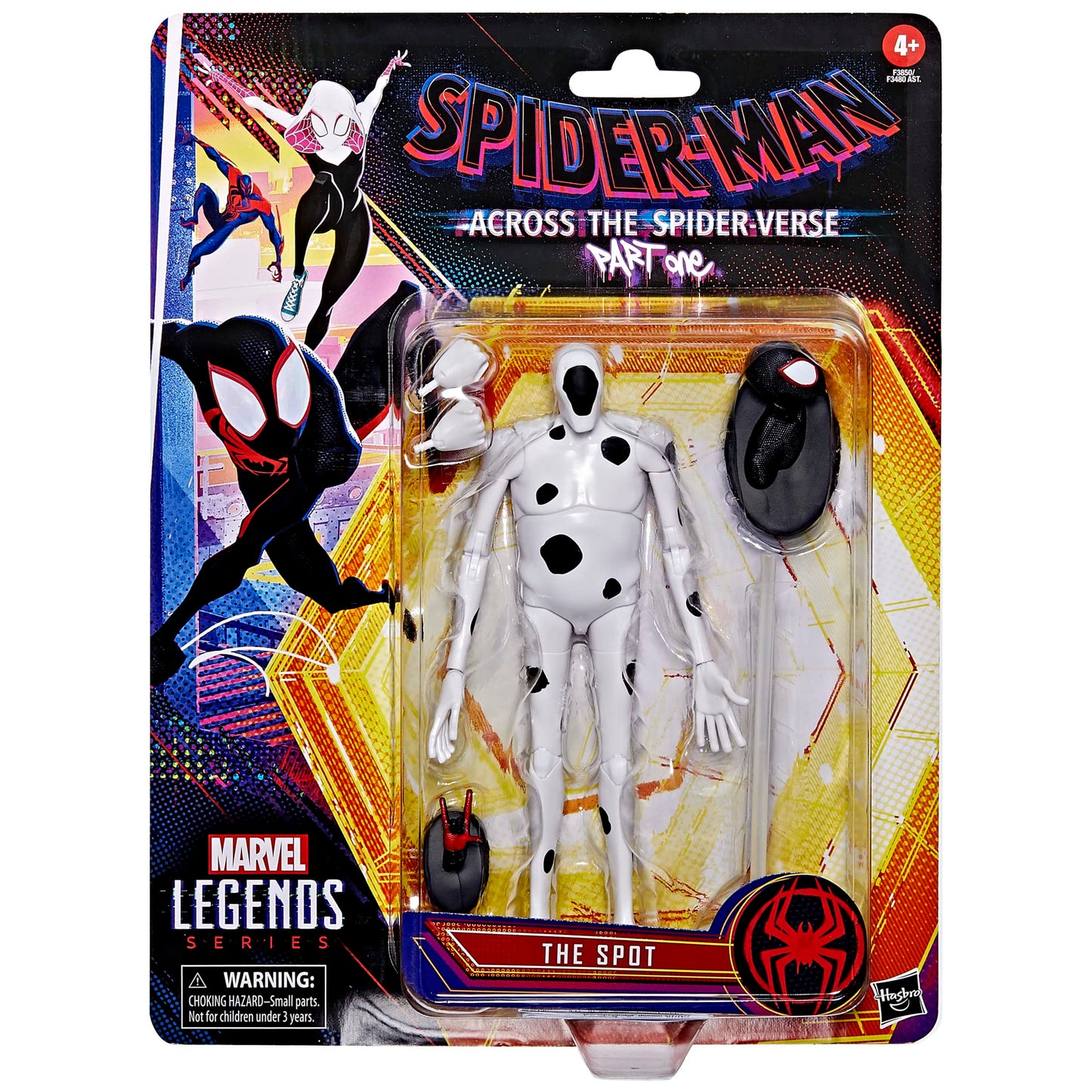 Marvel Legends - Spider-Man: Across The Spider-Verse - The Spot 2024 (White)- 6-Inch Action Figure