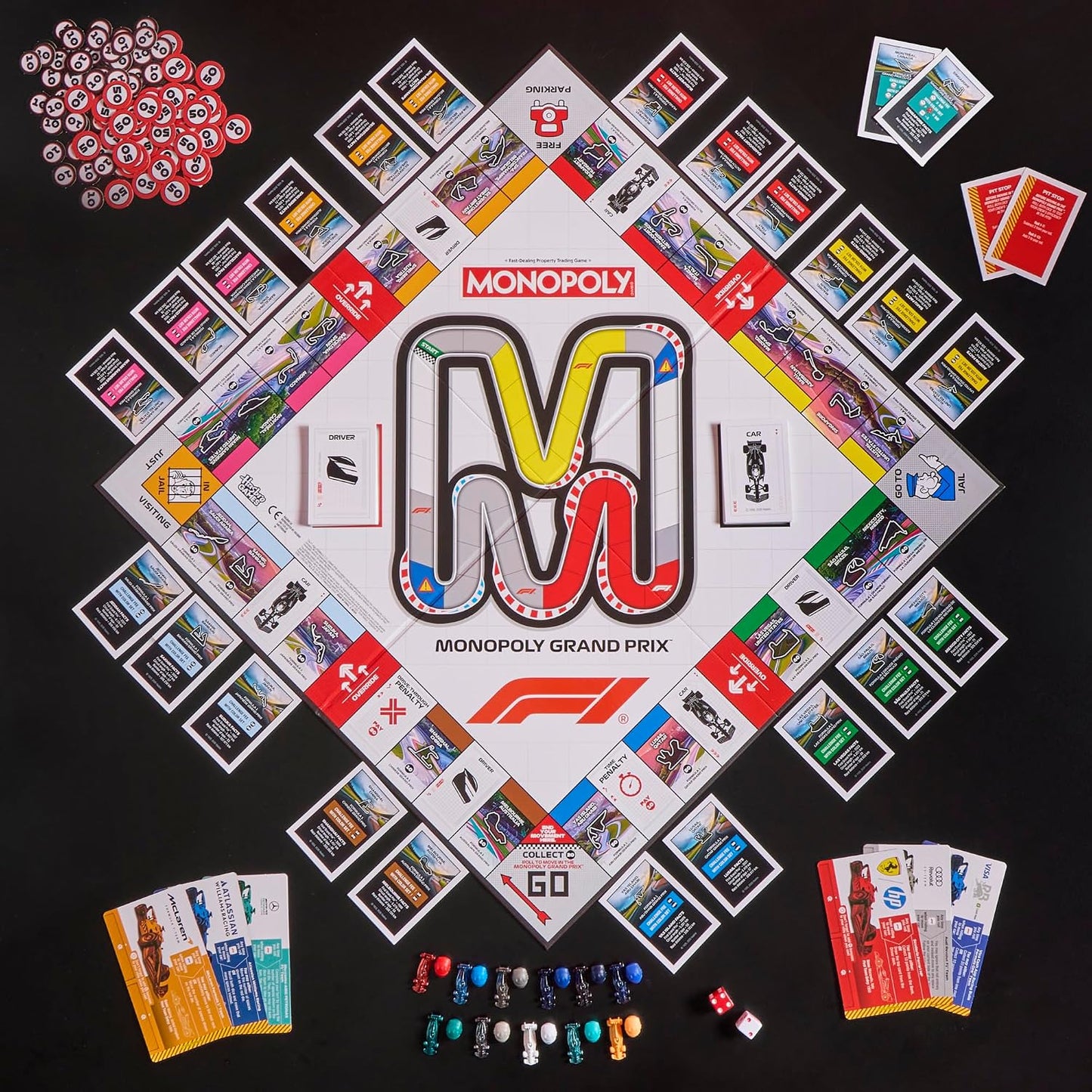 Monopoly F1 - Formula 1 Edition Board Game