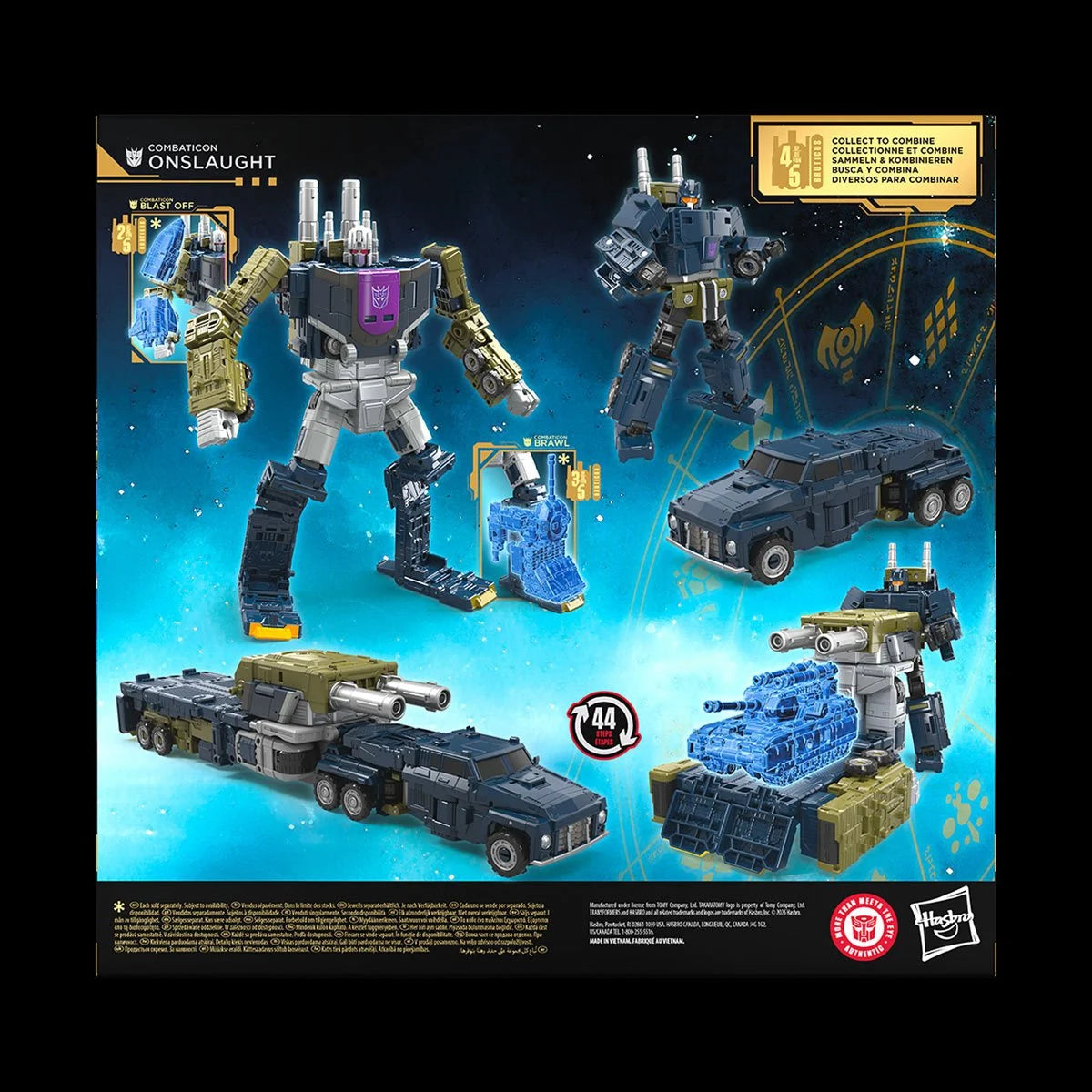 Transformers Age of the Primes Commander Class Combaticon Onslaught (PRE-ORDER AUGUST 2026)