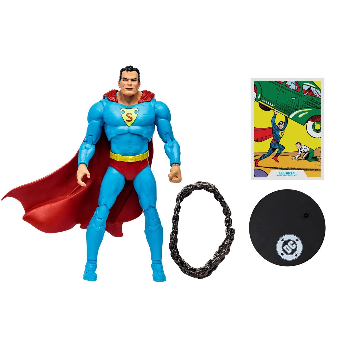 McFarlane Vault Collection Wave 1 - Superman Action Comics #1 - 7" Action Figure (PRE-ORDER OCT 2026)