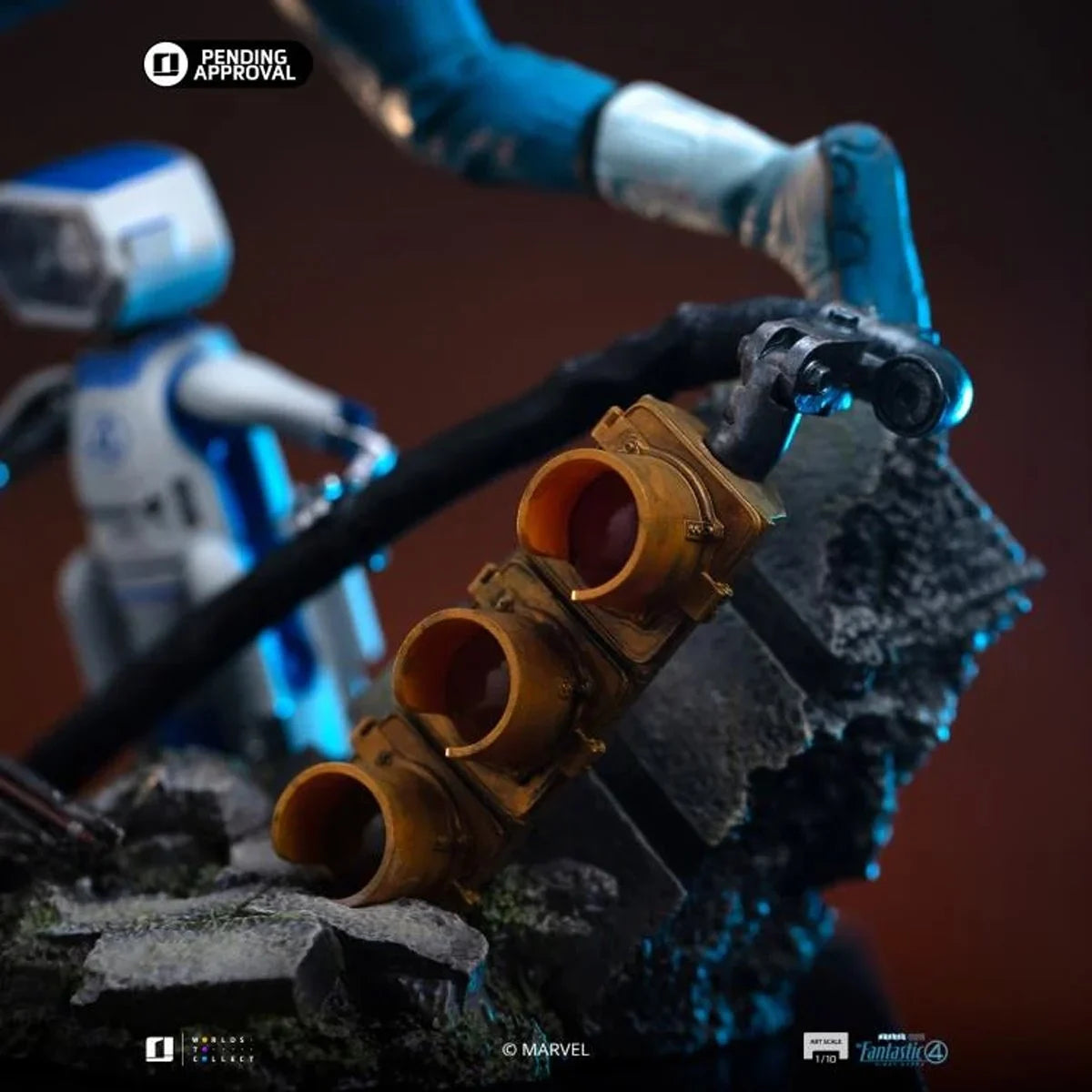 Iron Studios: The Fantastic Four - First Steps Mr. Fantastic 1:10 Art Scale Limited Edition Statue