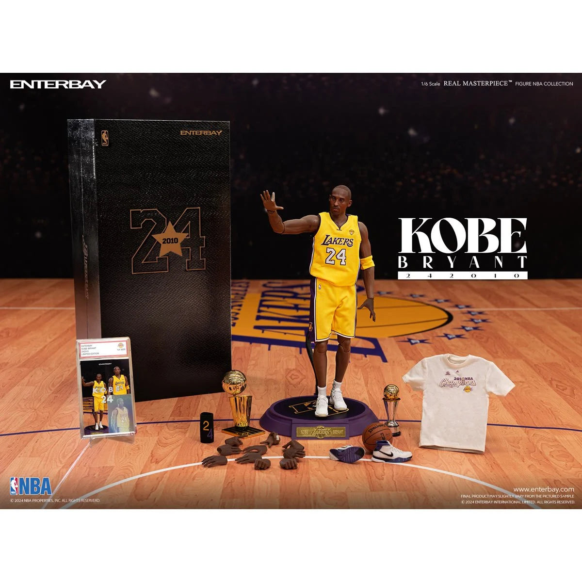 Real Masterpiece - Kobe Bryant 242010 - 1:6 Action Figure - NBA