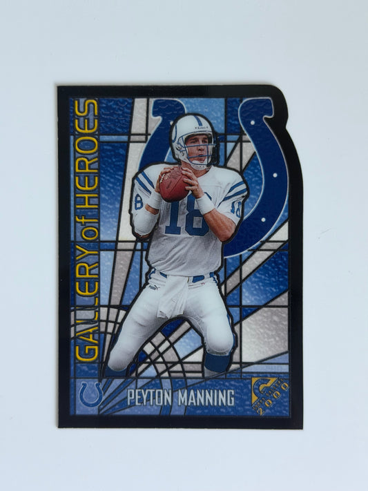 2000 Topps Gallery of Heroes - Peyton Manning - #GH5 - Raw Ungraded Card