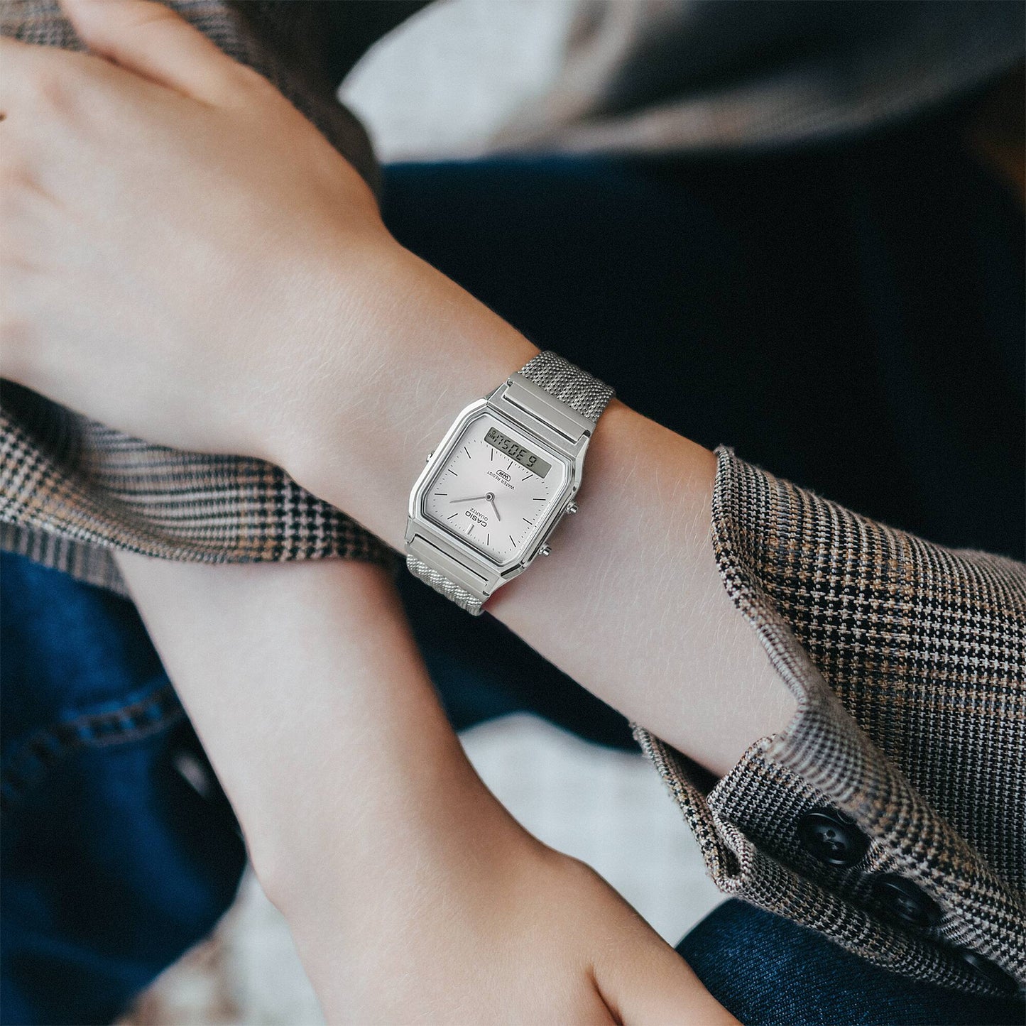 Casio AQ-230EM-7A Analog-Digital Watch