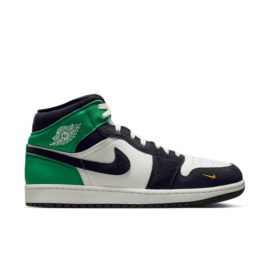 Air Jordan 1 Mid SE 'Summit White/Lucky Green' - II9812-100