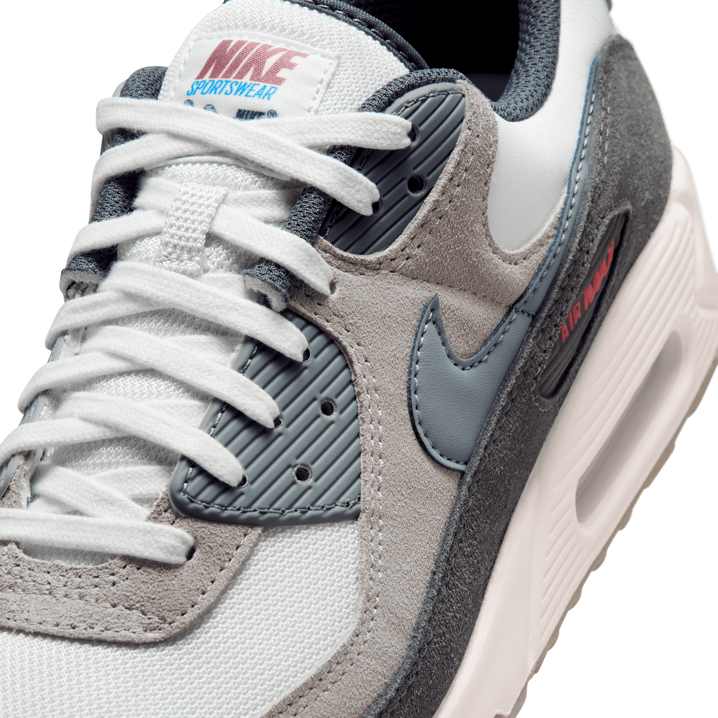 Nike Air Max 90 Premium 'Summit White/Particle Grey' - IW6954-121