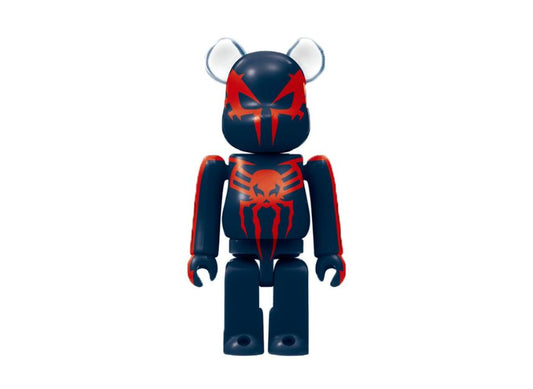 Medicom Bearbrick - Spider-Man 2099 #10 - Spider-Man Keychain - Japan Lottery Exclusive 100%