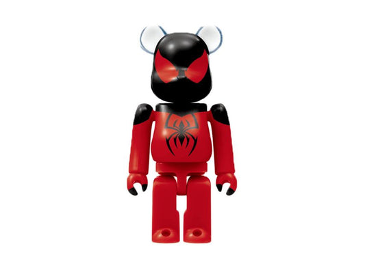 Medicom Bearbrick -  Kane Parker Scarlet Spider #11 - Spider-Man Keychain - Japan Lottery Exclusive 100%