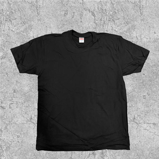 SUPREME SHORT SLEEVE BLANK TSHIRT BLACK