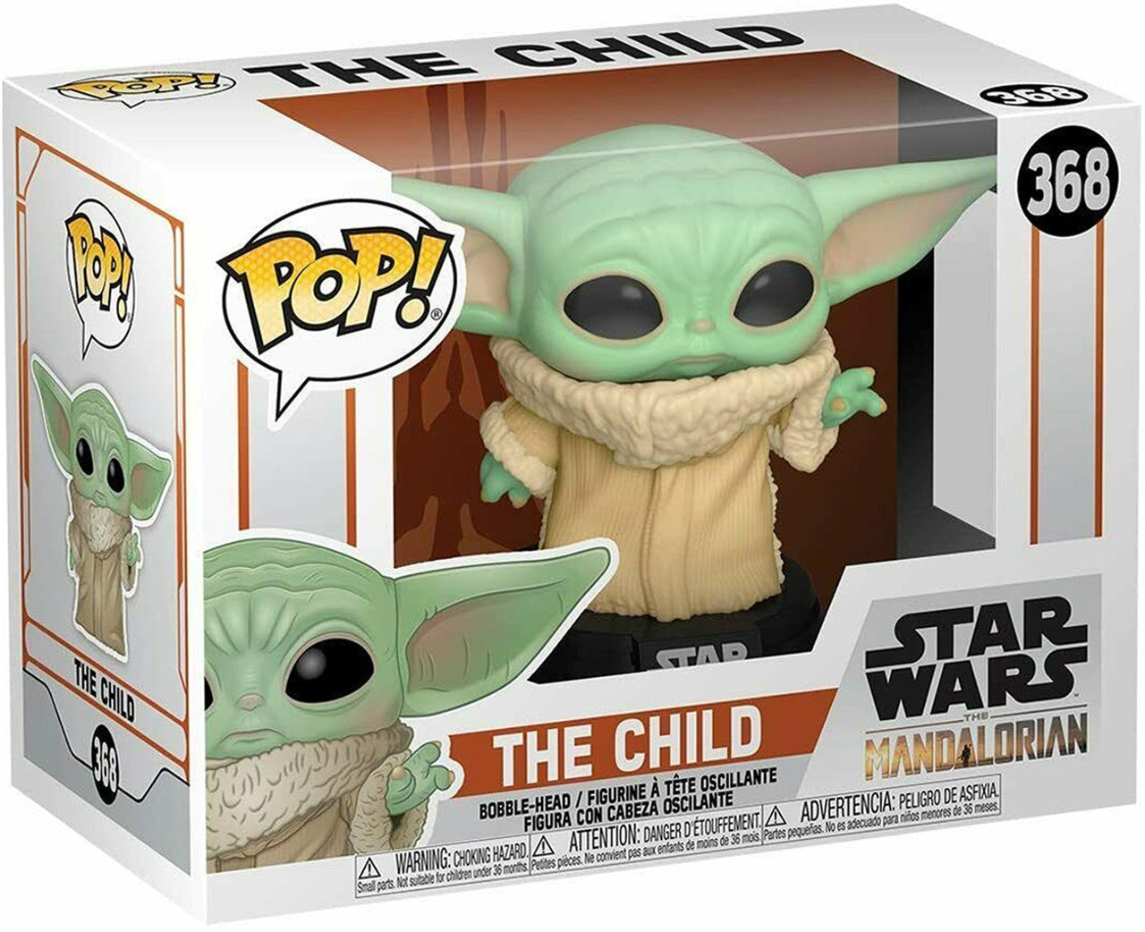 Funko Star Wars - The Mandalorian - Baby Yoda - The Child #368