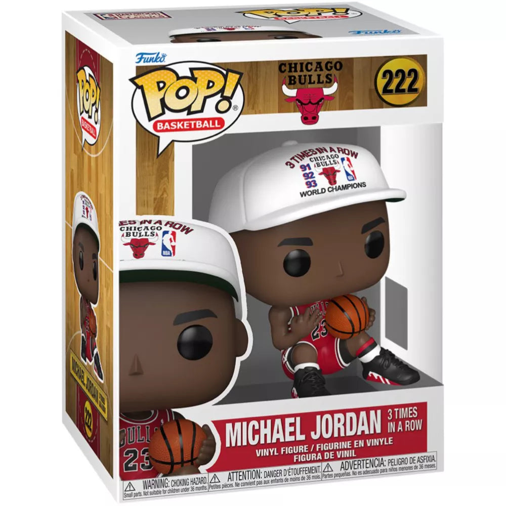 Funko NBA - Michael Jordan - Chicago Bulls 3 Times in a Row #222 (PRE-ORDER JAN 2026)