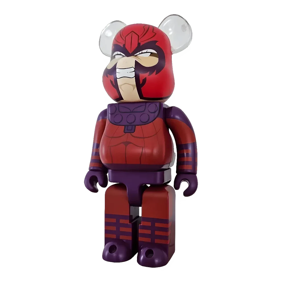 Medicom Bearbrick - 400% Magneto - Marvel X-Men Happy Lottery Japan Exclusive