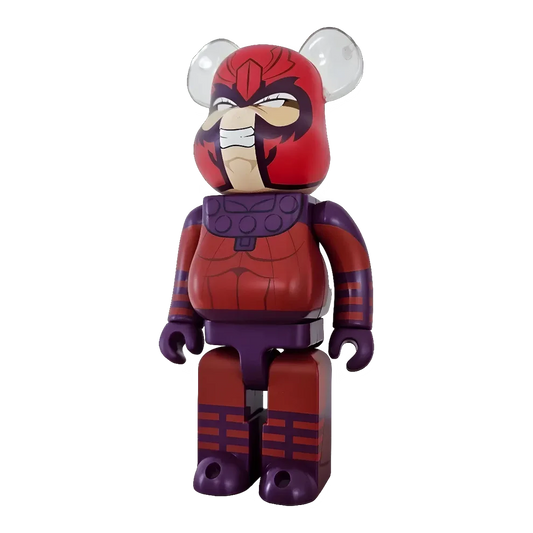 Medicom Bearbrick - 400% Magneto - Marvel X-Men Happy Lottery Japan Exclusive