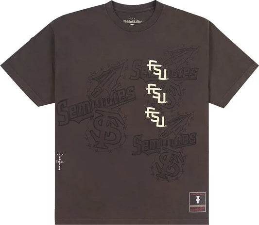 Travis Scott x Mitchell & Ness Florida State University Seal T-Shirt