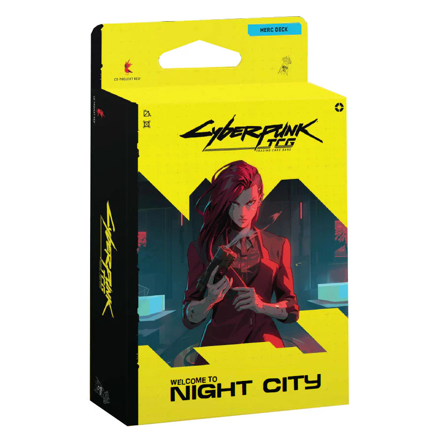 Cyberpunk TCG: Welcome to Night City - Stater Deck Set of 2- The Heist + Embracing Power (PRE-ORDER Q3 2026)