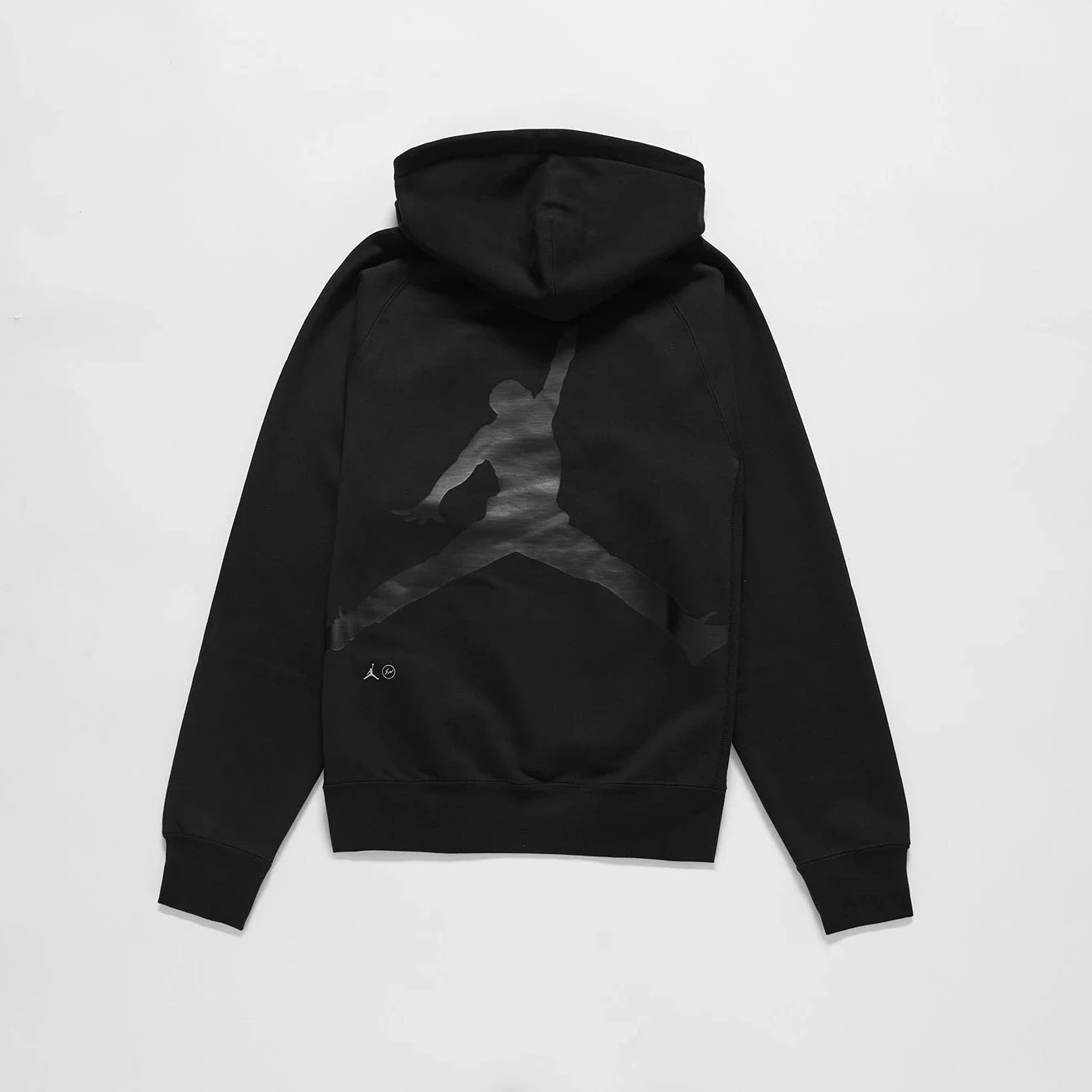 人気話題コラボ!Nike Air Jordan Fragment Fleece Hoodie Black Air Jordan x Fragment Pullover Hoodie 'Black/Reflective