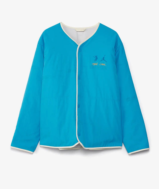 Union LA x Air Jordan Reversible Liner Jacket "Equator Blue/Photon Dust" - DJ9518-482 (2022)