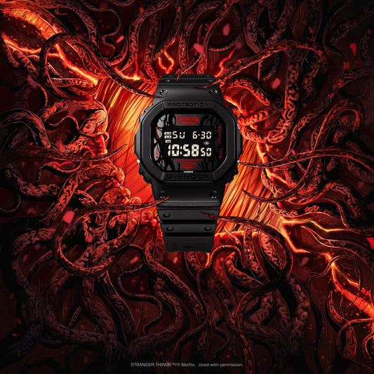G-Shock DW-5600STT-1 Stranger Things Upside Down Watch