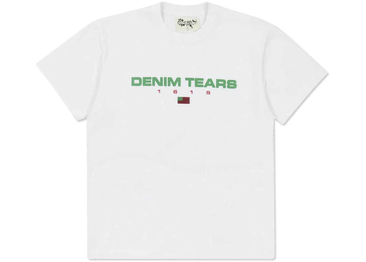 Denim Tears - Tyson Beckford 1619 White Tee