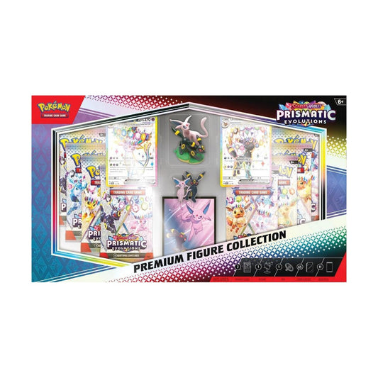 Pokemon - Prismatic Evolutions Premium Figure Collection (11 Packs + More)