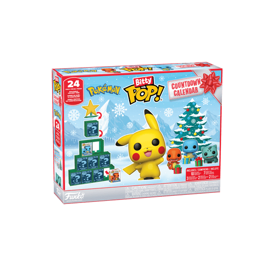 Funko Pokemon - 2026 Bitty Pop! 24 Day Countdown Calendar