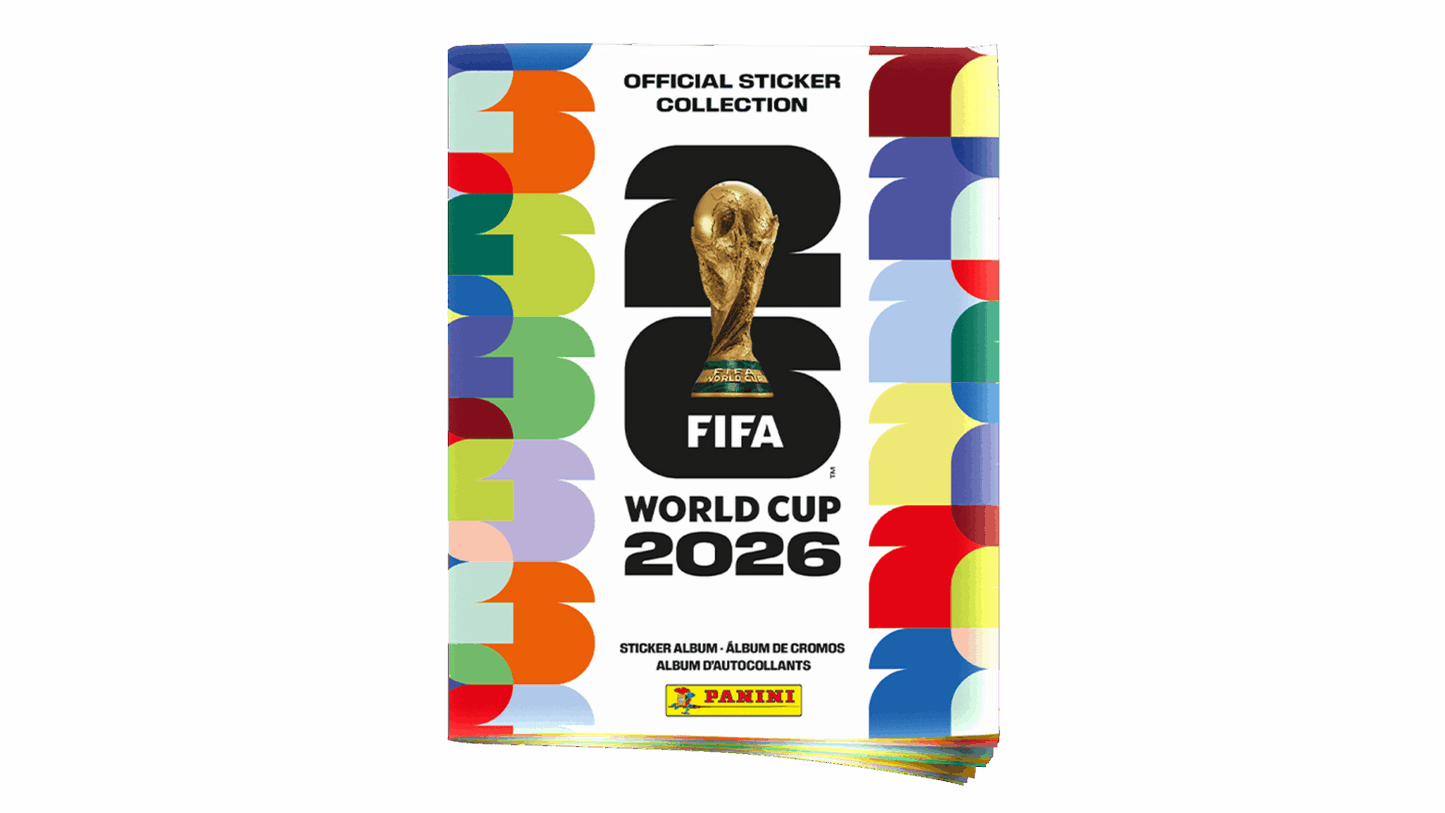 2026 Panini FIFA World Cup Soccer - Sticker Sealed Box (350 Stickers) and Album Combo (PRE-ORDER MAY 2026)